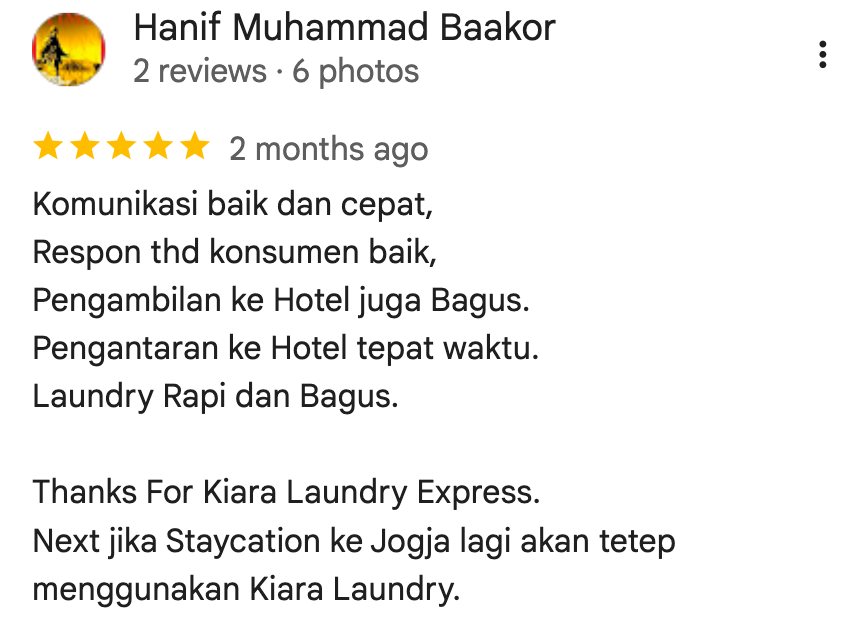 laundry express jogja
